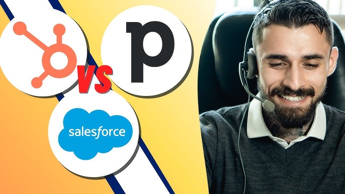 HubSpot vs Salesforce vs Pipedrive CRM Comparison
