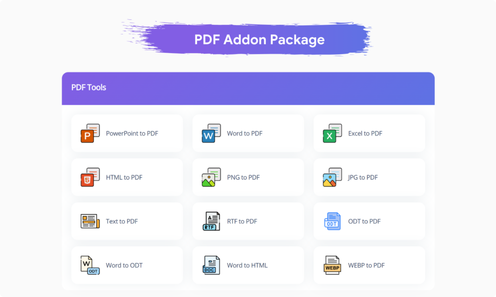 SumoSEOTools PDF Addon Package