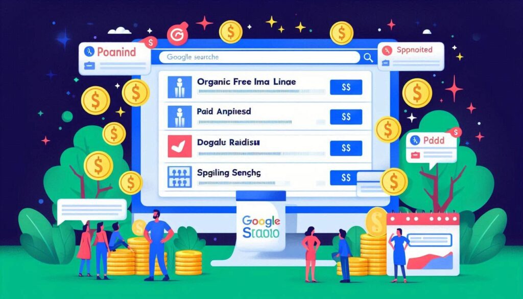 Google Search Results with organic