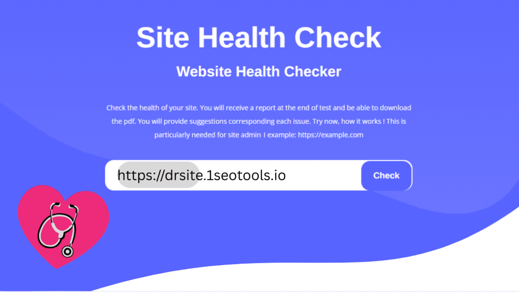 Run a free 2025 website health check: audit presentation, SEO, security, speed, backlinks & reports. Optimize your site, boost ranking & performance now!