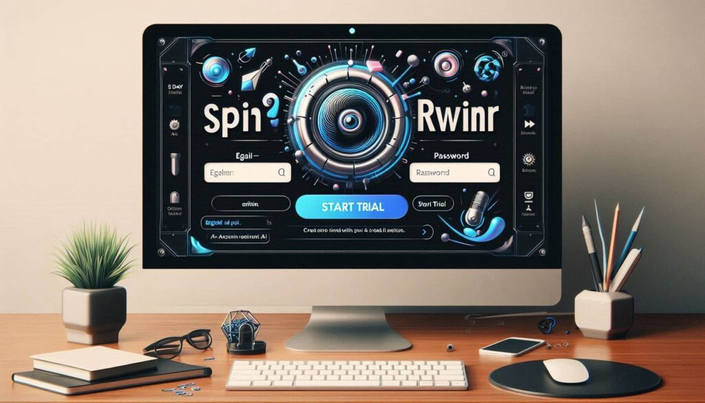 Spin Rewriter AI completely free for five days