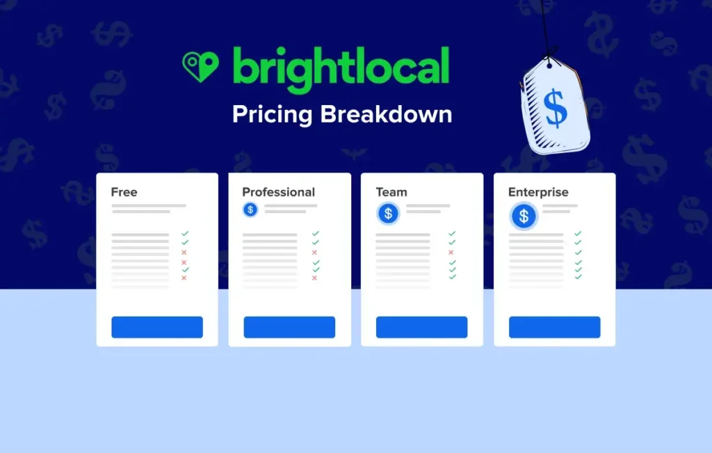 Pricing & Plans BrightLocal