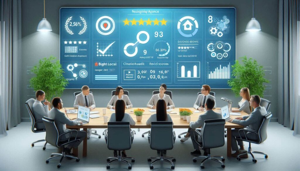 BrightLocal dashboard