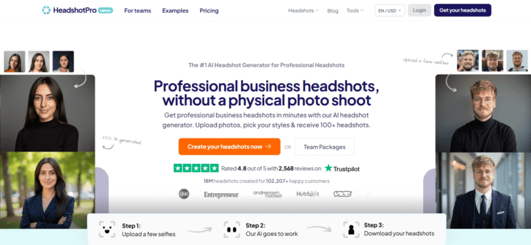 Headshot Pro Reviews: Best AI Headshot Generator 2025