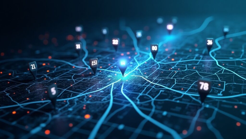 Local Falcon AI transcends static grid boundaries by using advanced machine