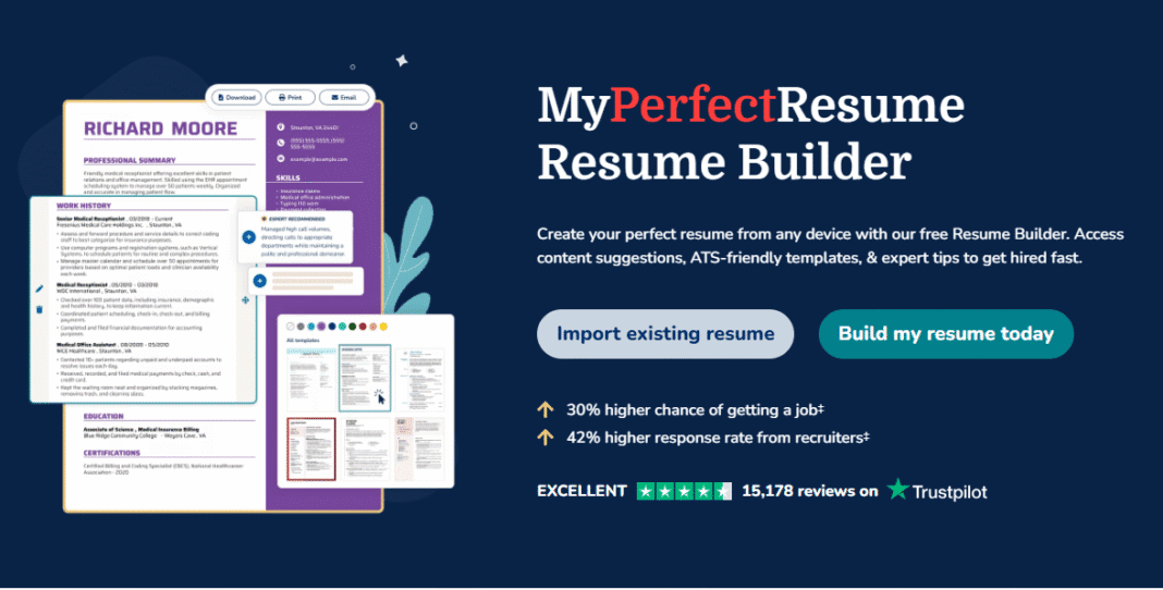 MyPerfectResume Reviews: Features, Pricing & Trustworthiness